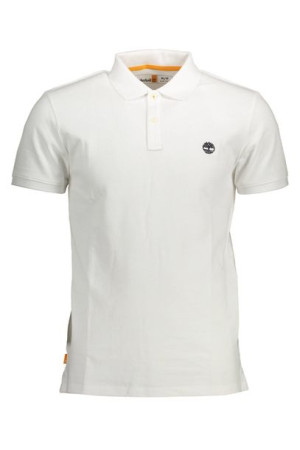 Timberland Polo Krótki Rękaw Męski Biały
