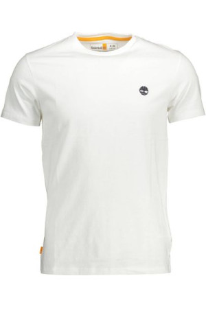 T-shirt Męski Z Krótkim Rękawem Biały Timberland