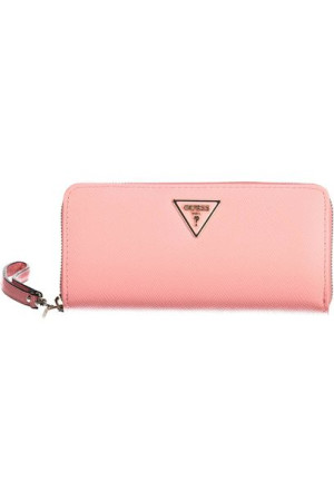 "guess Jeans Różowy Portfel Damski"