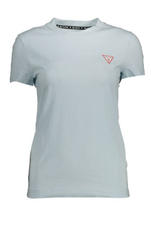 "guess Jeans T-shirt Z Krótkim Rękawem Damski Jasny Niebieski"