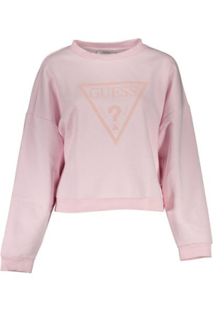 "bluza Guess Jeans Bez Zamka Damska Różowa"