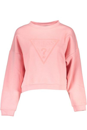 "bluza Guess Jeans Bez Zamka Damska Różowa"