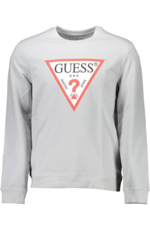 Bluza Guess Jeans Bez Zamka Męska Szara