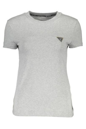 Guess Jeans T-shirt Z Krótkim Rękawem Damski Szary