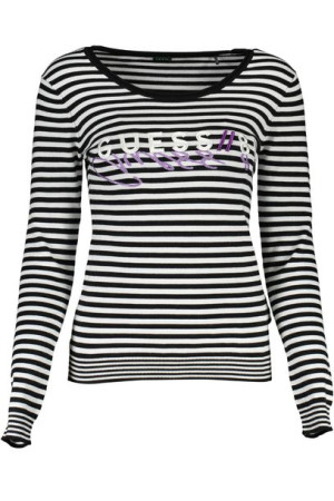 Sweter Guess Jeans Czarny Czarny