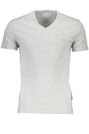 T-shirt Męski Z Krótkim Rękawem Guess Jeans Szary