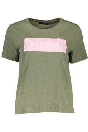 Guess Jeans T-shirt Z Krótkim Rękawem Zielony