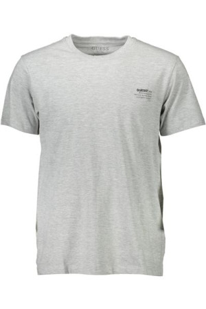 T-shirt Męski Z Krótkim Rękawem Guess Jeans Szary