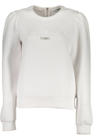 Bluza Guess Jeans Bez Zamka Damska Biała