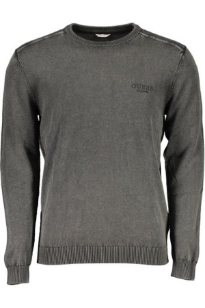 Czarny Sweter Męski Guess Jeans