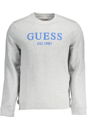 Bluza Guess Jeans Bez Zamka Męska Szara