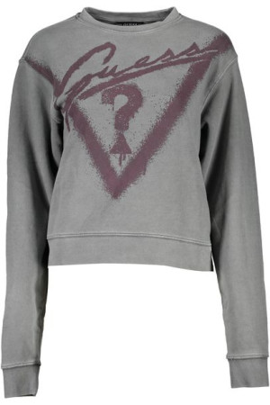 Bluza Guess Jeans Bez Zamka Damska Szara