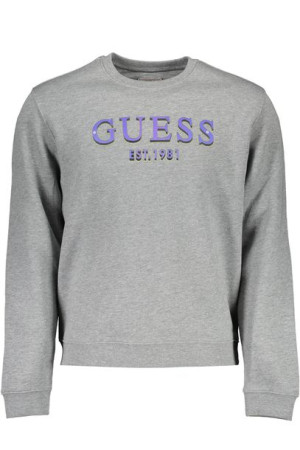 Bluza Guess Jeans Bez Zamka Męska Szara