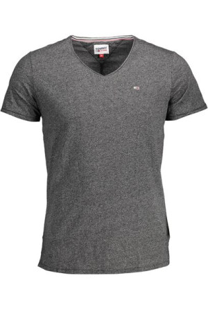 "tommy Hilfiger T-shirt Męski Z Krótkim Rękawem Czarny"