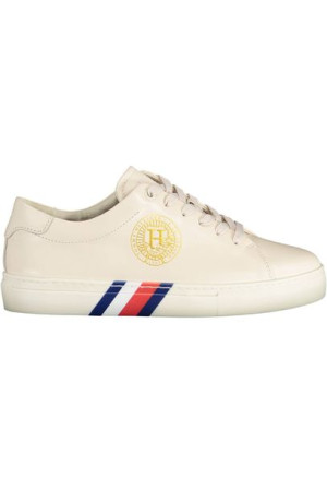 "beżowe Buty Sportowe Tommy Hilfiger Damskie"