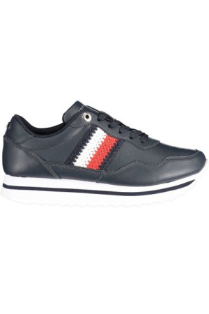 "niebieskie Buty Sportowe Tommy Hilfiger Damskie"