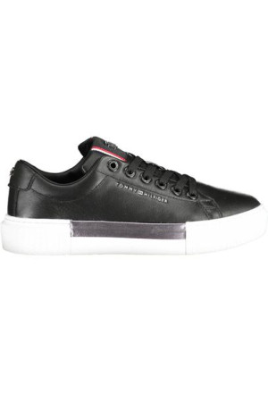 "damskie Buty Sportowe Tommy Hilfiger Czarne"