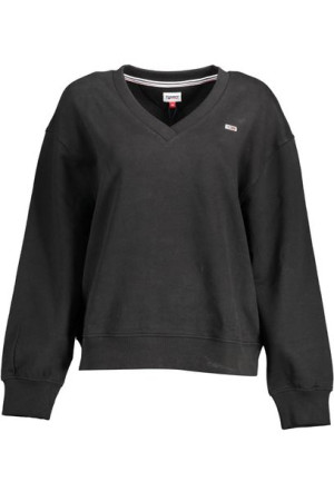"bluza Tommy Hilfiger Bez Zamka Damska Czarna"