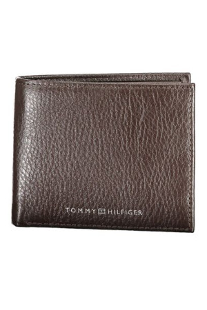 "brązowy Portfel Męski Tommy Hilfiger"
