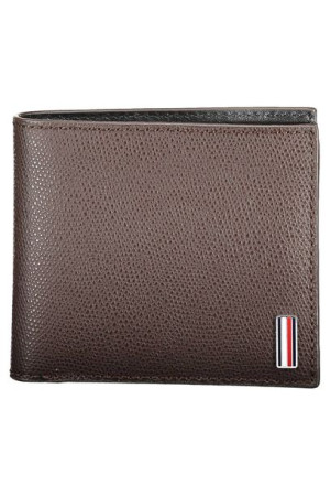 "brązowy Portfel Męski Tommy Hilfiger"