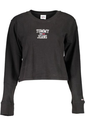 Tommy Hilfiger T-shirt Z Długim Rękawem Damski Czarny