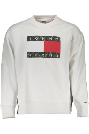 Bluza Tommy Hilfiger Bez Zamka Męska Biała