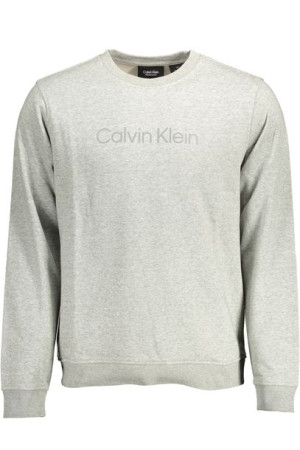 "calvin Klein Bluza Bez Zamka Męska Szara"