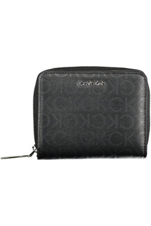 "calvin Klein Czarny Portfel Damski"