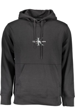 "calvin Klein Bluza Bez Zamka Męska Czarna"