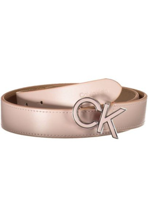 "skórzany Pasek Calvin Klein Różowy Damski"