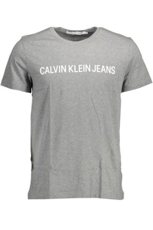 "calvin Klein T-shirt Z Krótkim Rękawem Męski Szary"