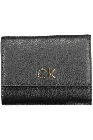 "calvin Klein Czarny Portfel Damski"
