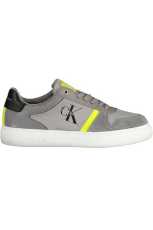 "szare Męskie Buty Sportowe Calvin Klein"