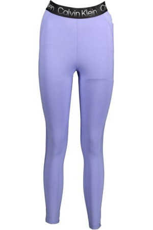 "legginsy Calvin Klein Damskie Fioletowe"