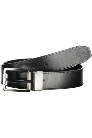 "skórzany Pasek Męski Calvin Klein Czarny"