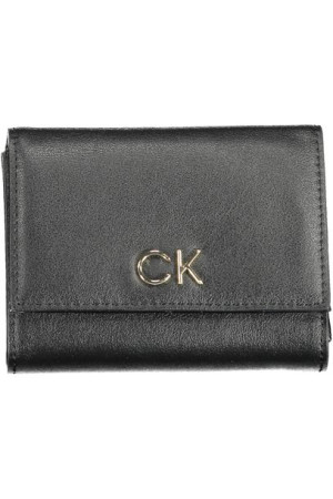 "calvin Klein Czarny Portfel Damski"
