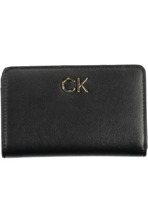 "calvin Klein Czarny Portfel Damski"