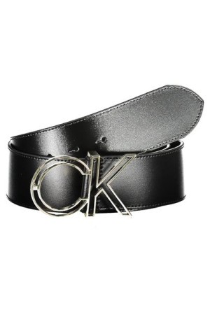 "skórzany Pasek Calvin Klein Czarny Damski"