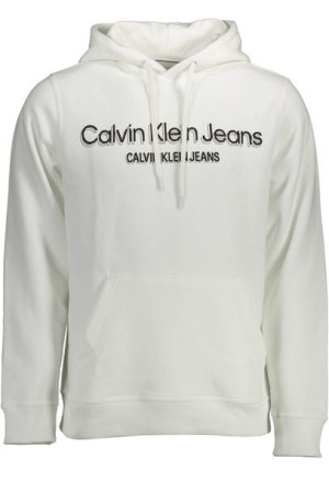 "calvin Klein Bluza Bez Zamka Męska Biała"