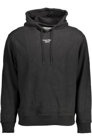 "calvin Klein Bluza Bez Zamka Męska Czarna"