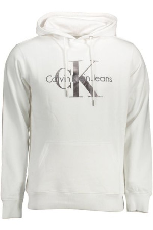 "calvin Klein Bluza Bez Zamka Męska Biała"