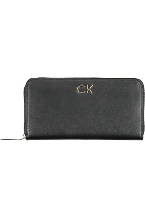 "calvin Klein Czarny Portfel Damski"