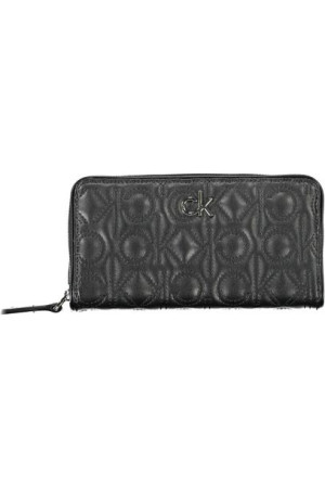 Calvin Klein Czarny Portfel Damski
