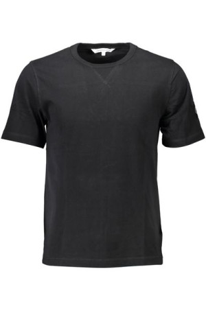 Calvin Klein T-shirt Z Krótkim Rękawem Męski Czarny