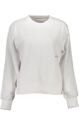 Calvin Klein Bluza Bez Zamka Damska Biała