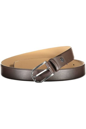 Skórzany Pasek Męski Calvin Klein Brąz