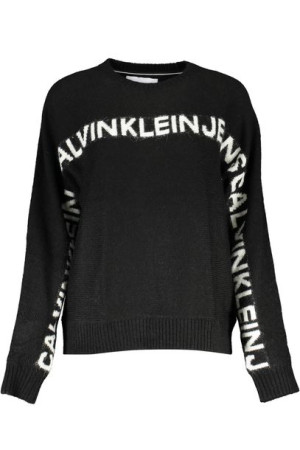 Czarna Sweter Calvin Klein Damski