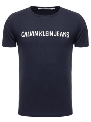 T-shirt męski Calvin Klein Granatowy