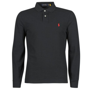 Ralph Lauren koszulka z długim rękawem polo czarna męska