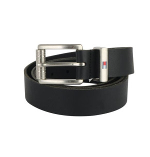 Tommy Hilfiger pasek męski czarny skórzany 11TL02XZ50